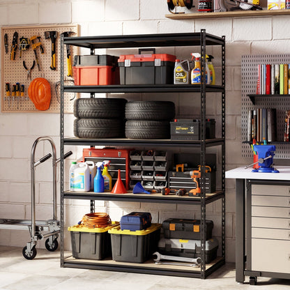 5-Tier Heavy Duty Garage Shelving Unit - 2200 LBS Capacity