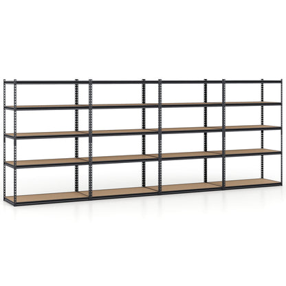 5-Tier Heavy Duty Garage Shelving Unit - 2200 LBS Capacity