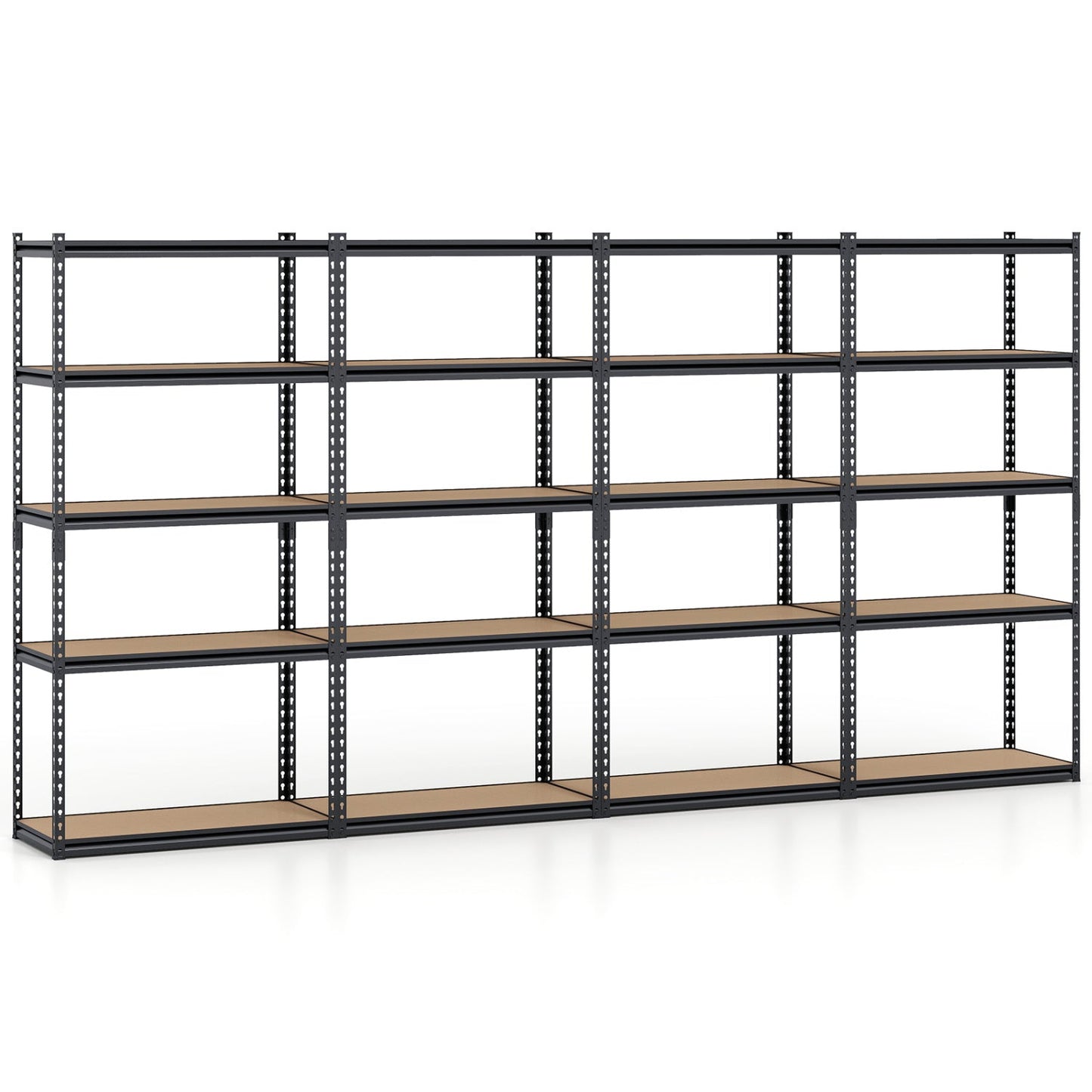 5-Tier Garage Shelving Unit 2200 LBS Metal Storage Shelves Adjustable Utility Rack