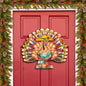 Thanksgiving Turkey Holiday Door Decor  by G. Debrekht - Thanksgiving Halloween Decor  - 8611055H