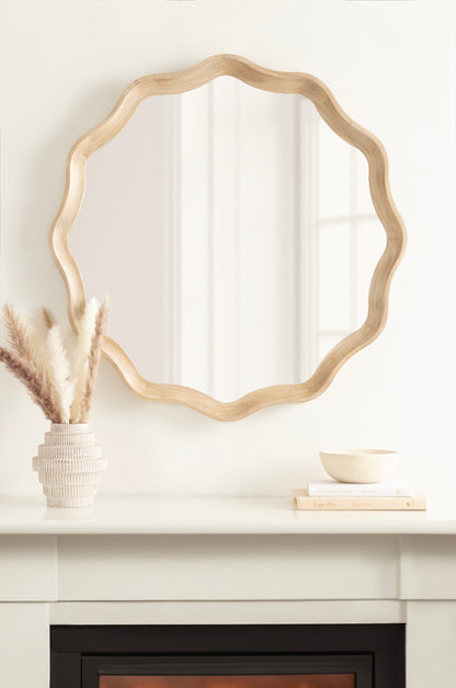 Hatherleigh Round Scallop Mirror
