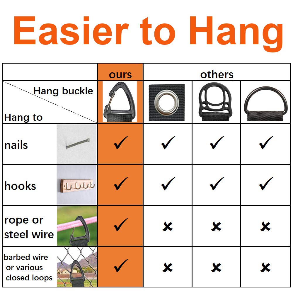 Extension Cord Holder Organizer(4 Pack L), Extension Cord Hanger for Garage Orga