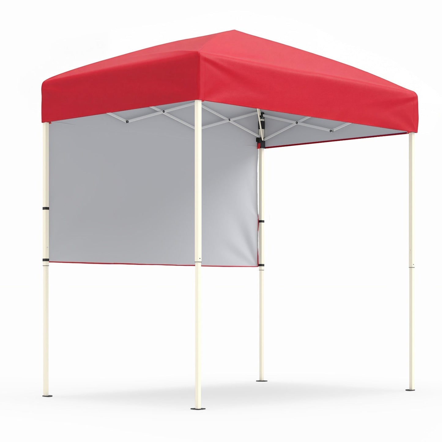 Pop-Up Canopy Tent 6x4 ft with Half Sidewall