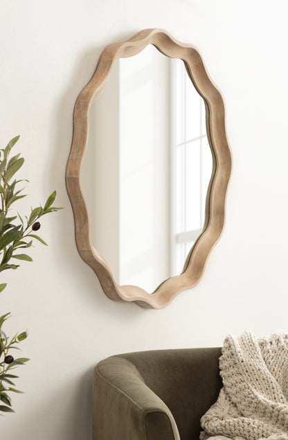Hatherleigh Round Scallop Mirror