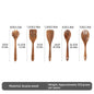 Spatula Soup Ladle And Wooden Turner Set In Teak