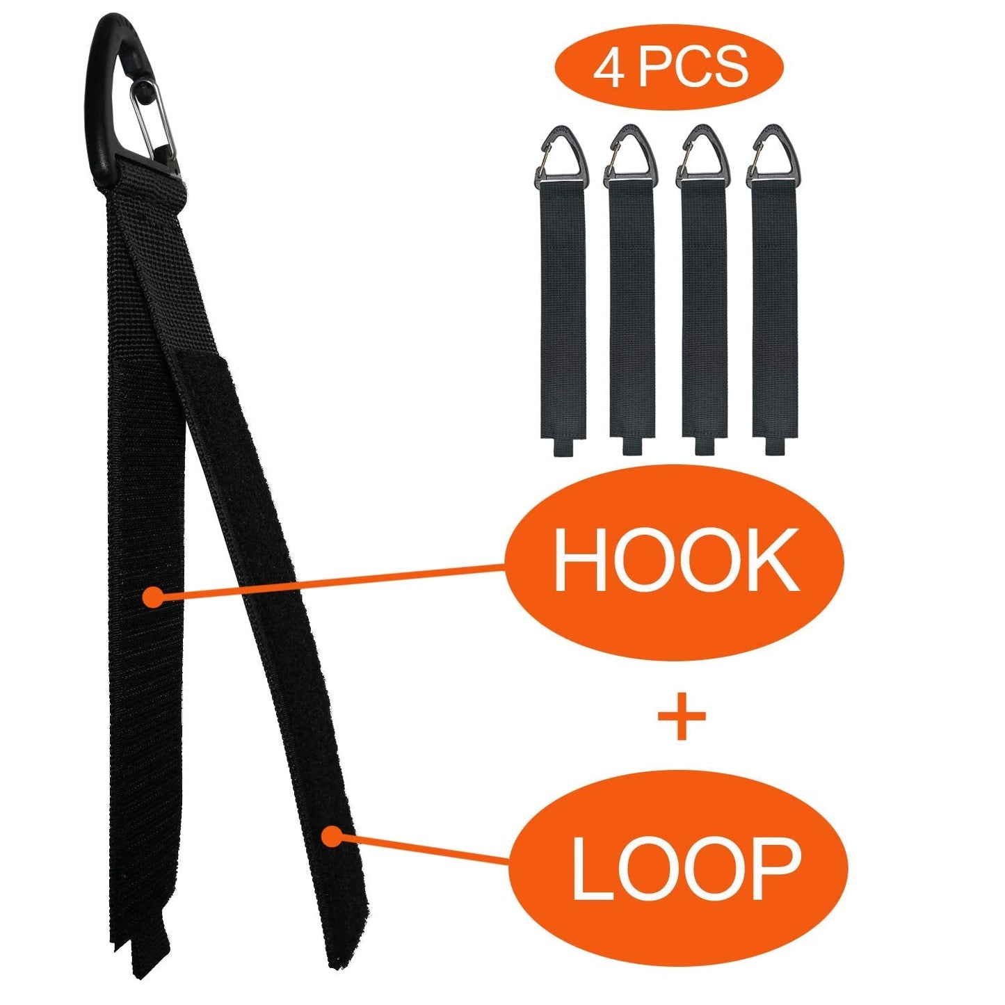 Extension Cord Holder Organizer(4 Pack L), Extension Cord Hanger for Garage Orga