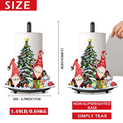 pinata Christmas Gnome Paper Towel Holder Kitchen Countertop Decor
