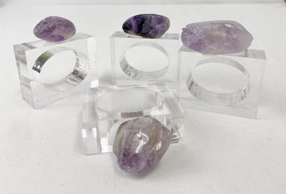 Fennco Styles Natural Stone Napkin Rings, Set of 4 - Natural Rock Napkin Holders for Home Décor, Dining Table, Banquet, Everyday Use and Special Occasion