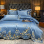 Ice Silk Quilt Bed Sheet Set