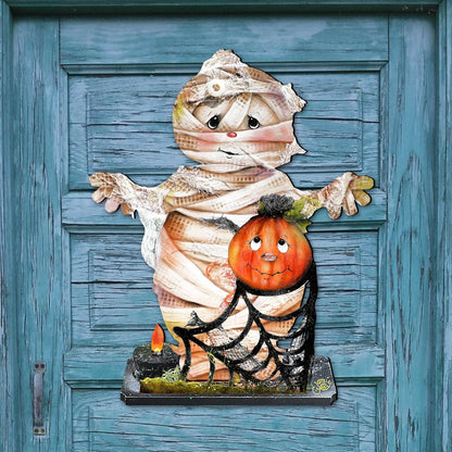 Some Mummy Loves You Halloween Door Decor by Jamie Mills-Price - Thanksgiving Halloween Decor - 8457406H