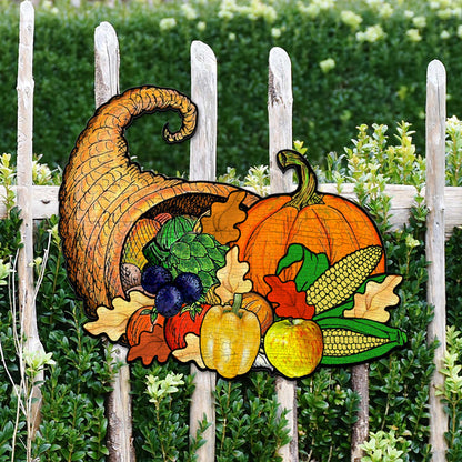 Thanksgiving Halloween Door Decor by G. DeBrekht - Thanksgiving Halloween Decor - 8158905H