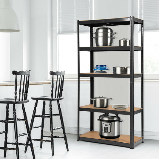 2 Pcs Storage Shelves Garage Shelving Units Tool Utility Shelves