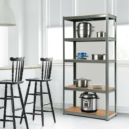 2 Pcs Storage Shelves Garage Shelving Units Tool Utility Shelves