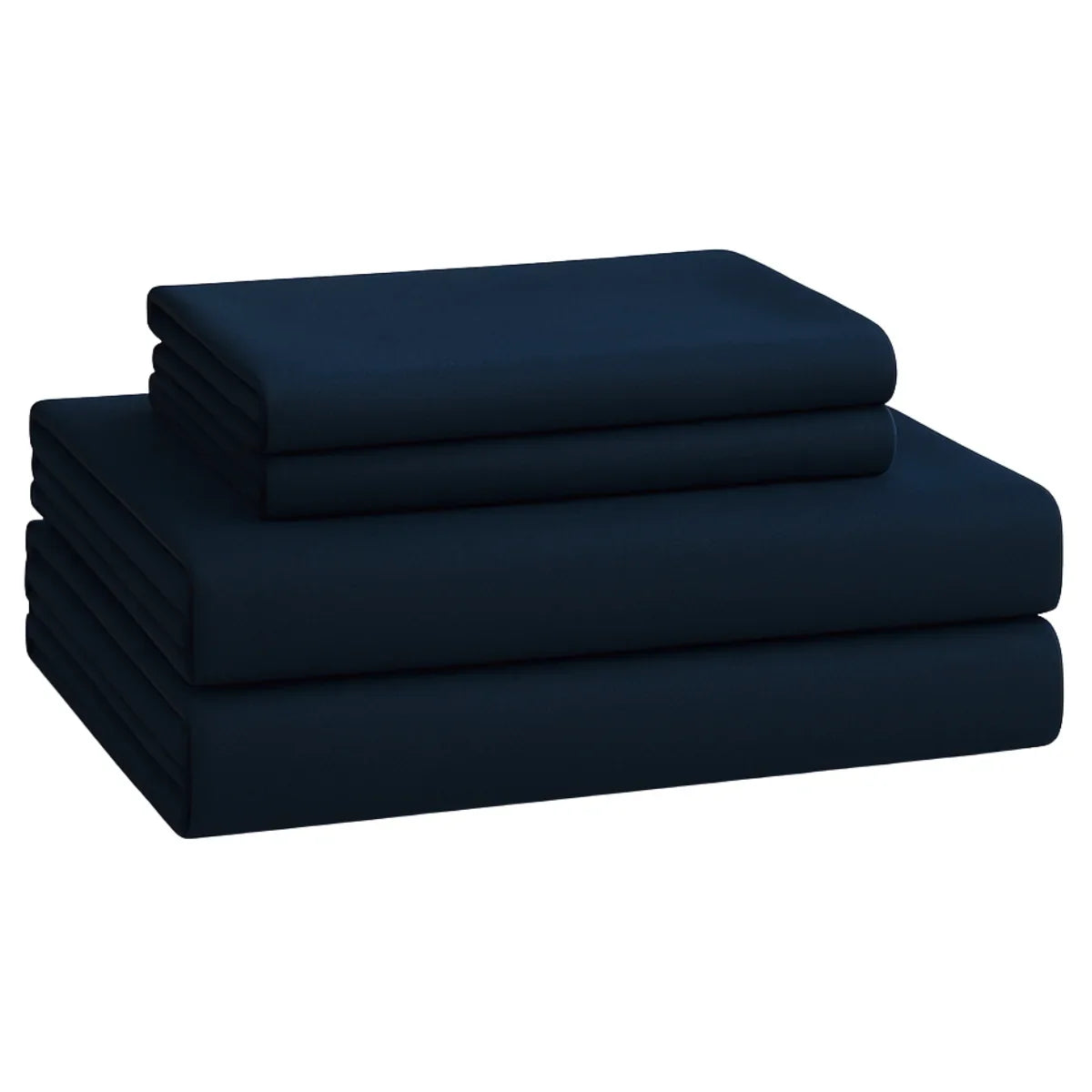 Bed Sheet Set, Fitted Sheet, Flat Sheet and Pillowcase, Wide Pocket, 2800 Thread Count, Premium Egyptian, Single, Double, Queen and King Size