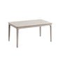 ACTU Farmhouse Dining Table Set with Upholstered Chairs for 4–6
