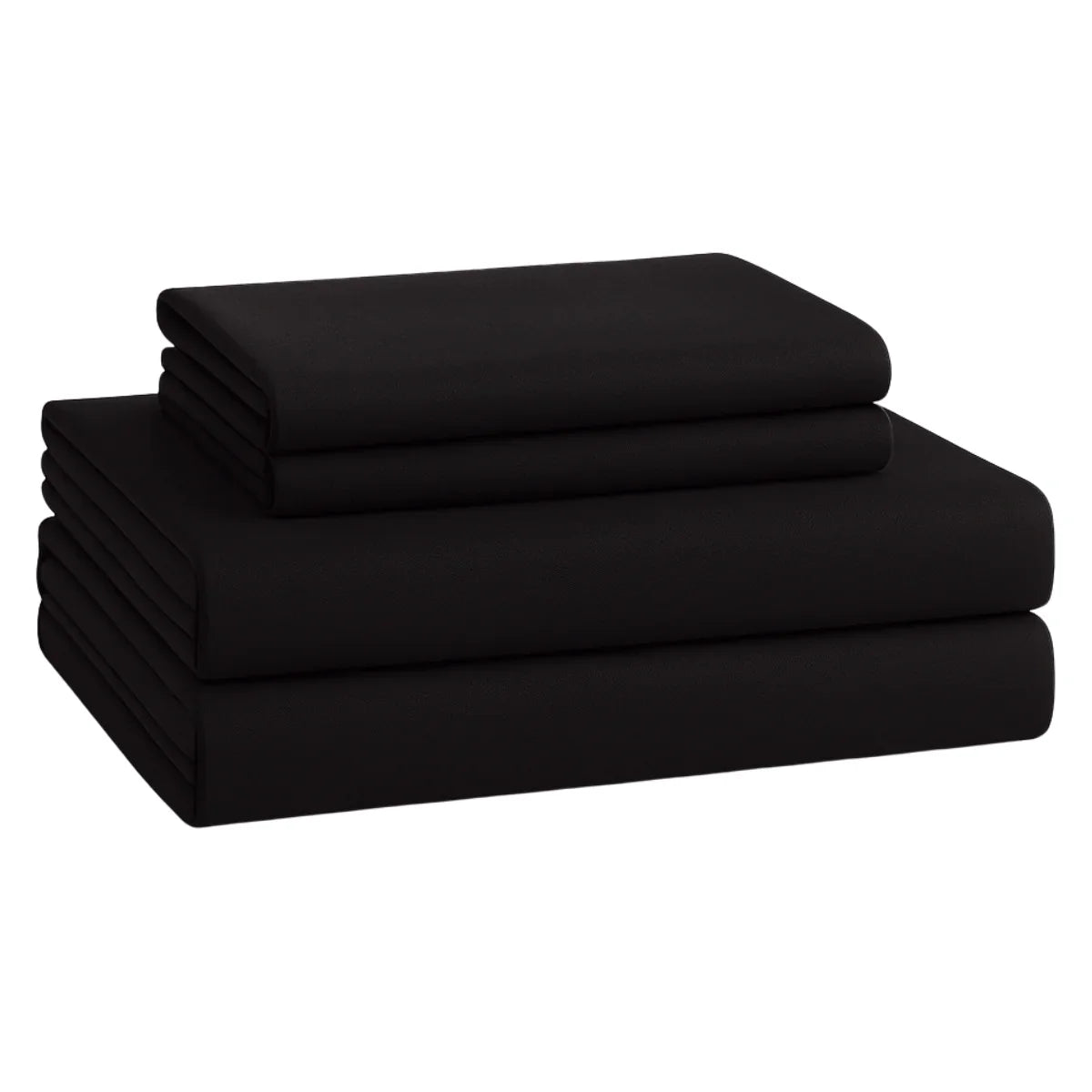 Bed Sheet Set, Fitted Sheet, Flat Sheet and Pillowcase, Wide Pocket, 2800 Thread Count, Premium Egyptian, Single, Double, Queen and King Size