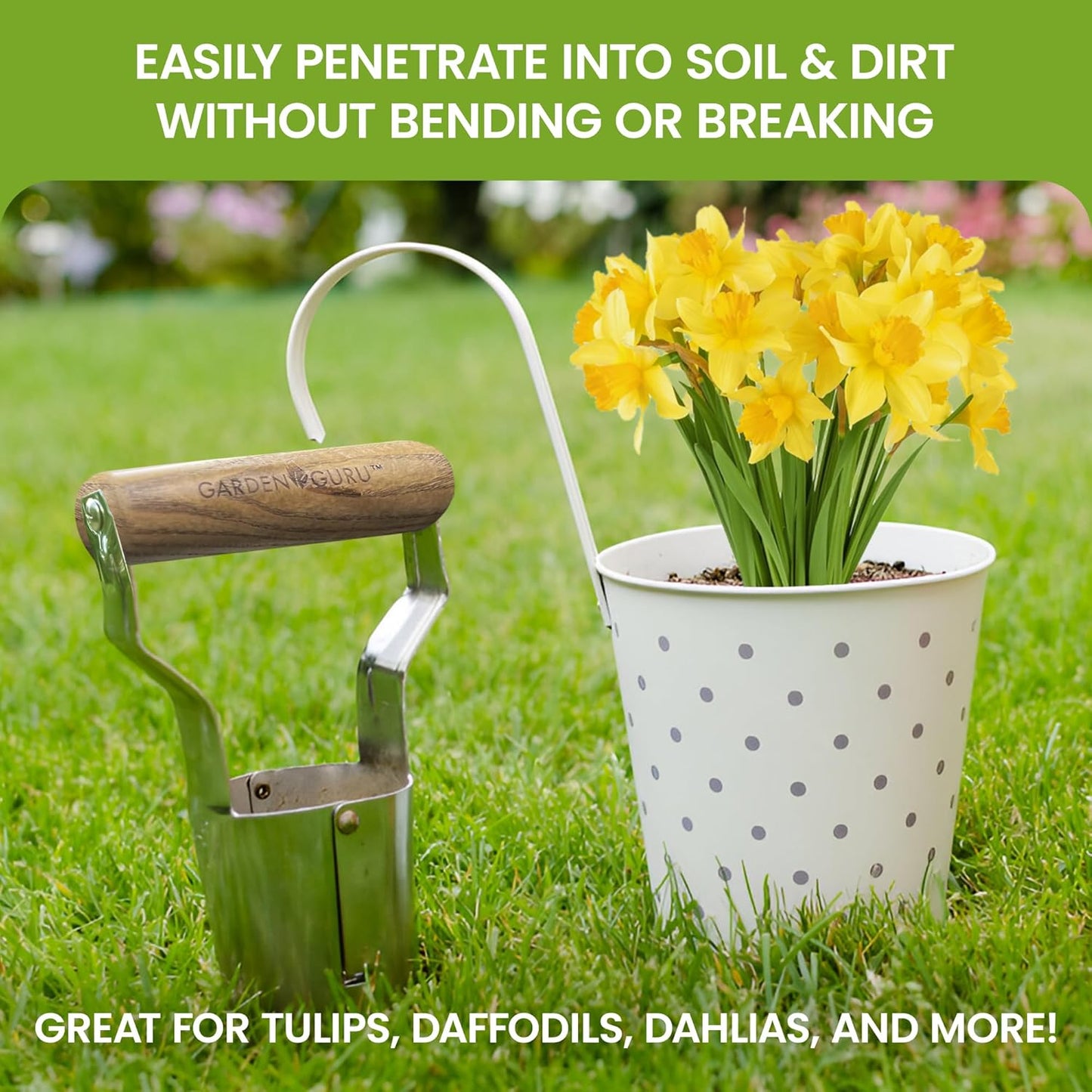 Stainless Steel Garden Bulb Planter