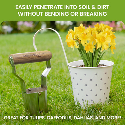 Stainless Steel Garden Bulb Planter