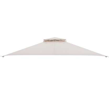 10 x 12 Feet Gazebo Replacement Top with Air Vent and Drainage Holes