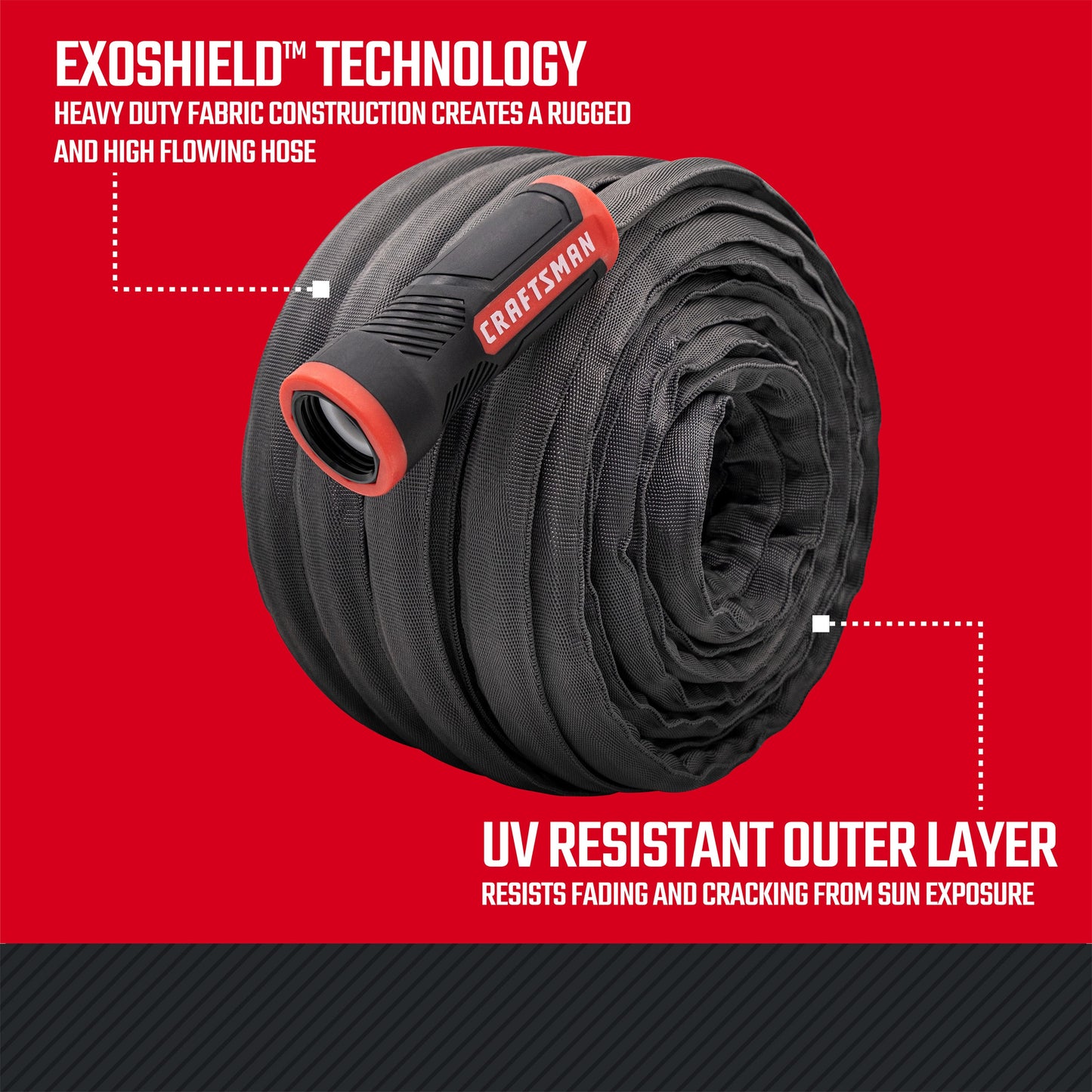 Craftsman 50 ft x 5/8" Fabric Hose CMXMHBB16549