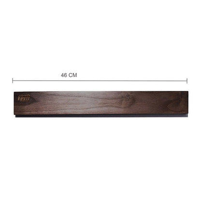 FINDKING Powerful Magnetic Knife Strip Handmade Acacia wood knives Holder Wall Mount Block
