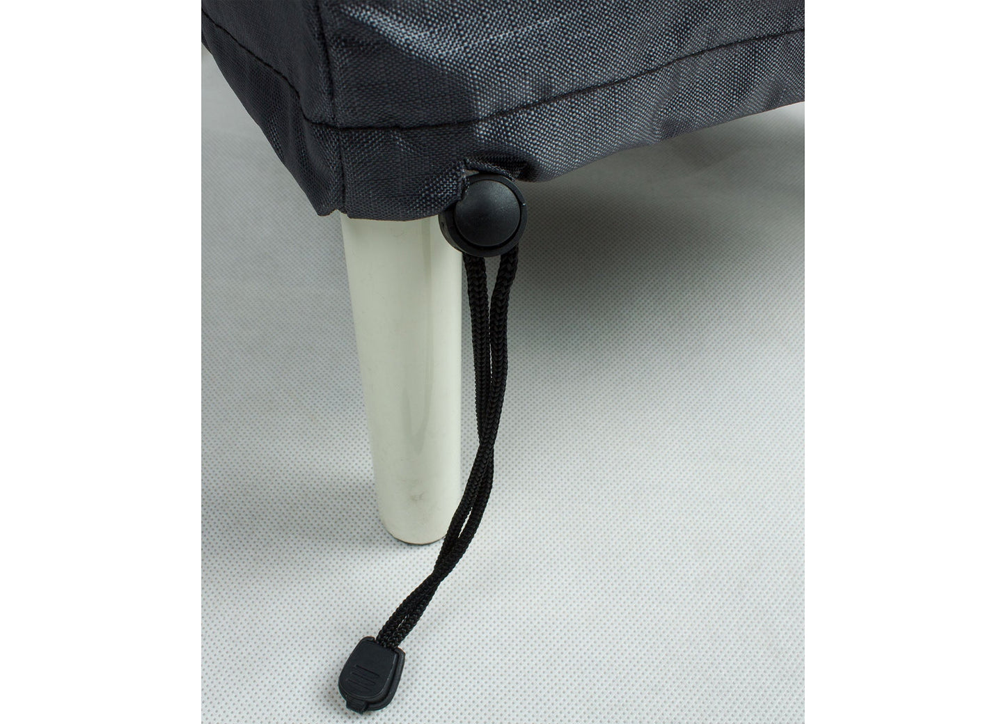 Round/Square Table Chair Cover 72" Velcro - 120''Wx120''Dx36''H - Mercury