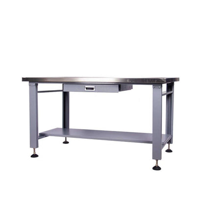 59" Stainless Steel Machine Teardown Table with Drain Hole