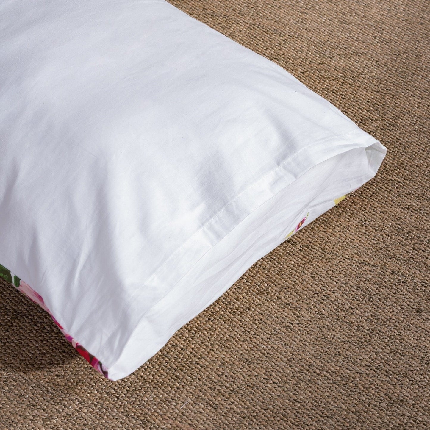 DaDa Bedding Pink Romantic Roses Floral Fitted Sheet Set