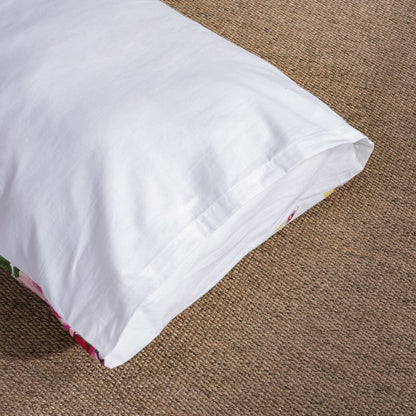 DaDa Bedding Pink Romantic Roses Floral Fitted Sheet Set