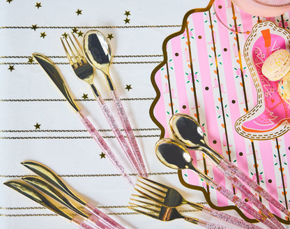 Glitter Utensil Set (30 count)