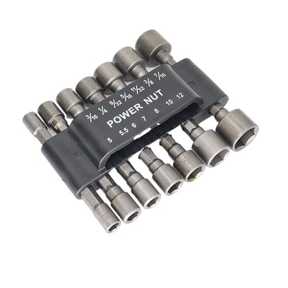 9-14pcs Hex Socket Set | Nut Driver Screwdriver Bits Kit