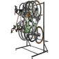 Freestanding 5 Bike Storage Bike Rack Garage Floor Stand Height Adjustable for Backyards Basements Storefronts Workplaces