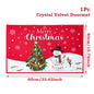 Christmas Door Mat Santa Claus Outdoor Carpet Merry Christmas Decorations For Home 2025 Navidad Xmas Ornament New Year 2026