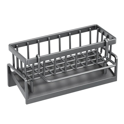 Kitchen Sink Drain Rack Organizer Plastic Self-draining Sink Shelf Soap Sponge Holder Dishcloth Towel Rack filter basket