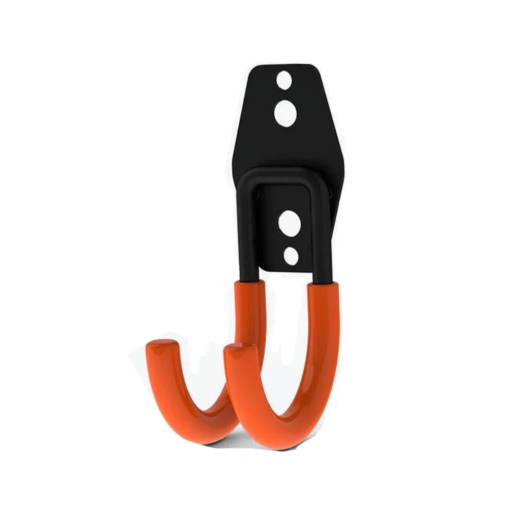 1PC Heavy Duty Metal Hook Garage Organizer Wall Mount Bicycle Hanger Hooks Wall Mount Anti-slip Storage Hook Garage Storage Tool