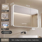 LED Bathroom Mirror Anti Fog Touch Sensor Dimmable Wall Mount Full Body Table Mirror Makeup Vanity Furniture Household Beauty