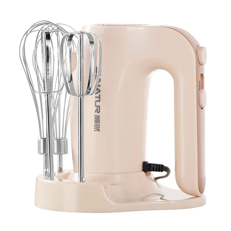 SUNATUR 300W Electric Hand Mixer 3 in 1 Mixer egg beater Baking appliances Handheld Blender machine with storage base Cream Whip