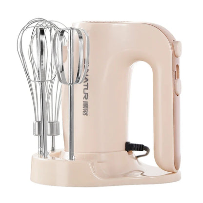 SUNATUR 300W Electric Hand Mixer 3 in 1 Mixer egg beater Baking appliances Handheld Blender machine with storage base Cream Whip