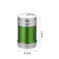 Stainless Steel Spice Jar | Rotating Cover Salt and Pepper Shaker for Barbecue and Kitchen