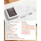 SucceBuy Pet Door With Magnetic Flaps And Metal Frame