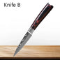 Professional Kitchen Knives Stainless Steel Knife Fruit Peeling Meat Cleaver Knife Boning Knife Paring Cooking Knives
