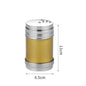 Stainless Steel Spice Jar | Rotating Cover Salt and Pepper Shaker for Barbecue and Kitchen