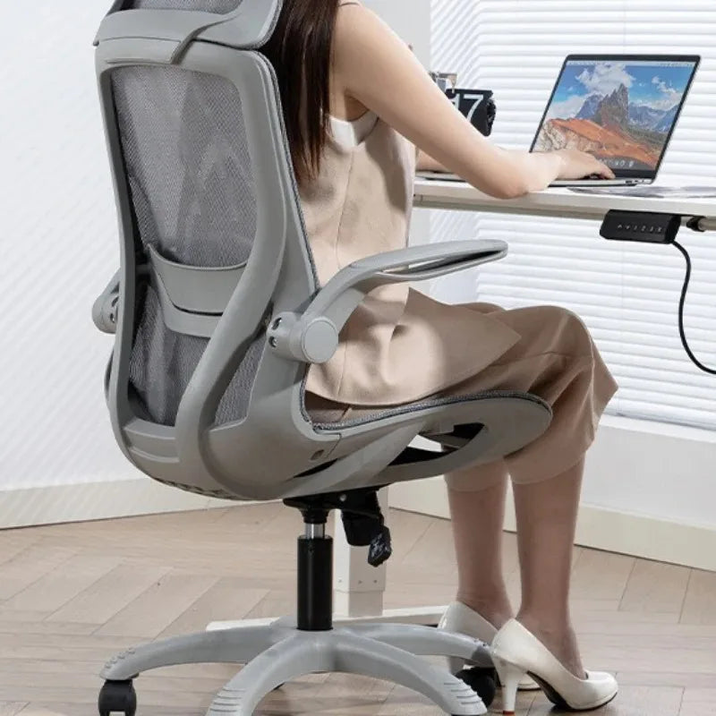 Study Chair Ergonomic Office Chair Adjustable Armrest Student Bedroom Dormitory Back Sedie Da Ufficio Household Office Supplies