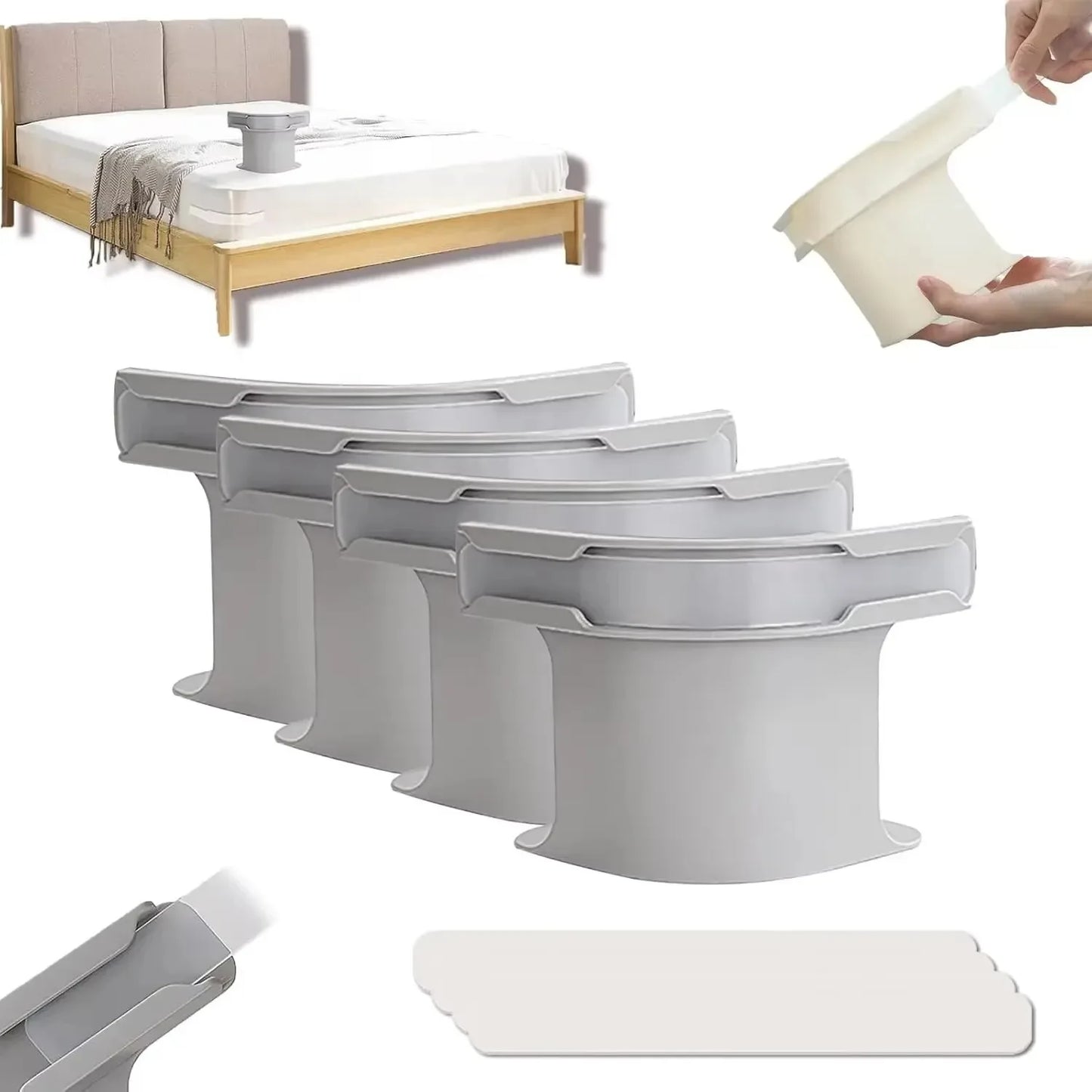 4/8/12Pcs Heavy Duty Bedsheet Corner Tightener Clips High-quality Materials Durable and Reliable Bed Sheet Grippers Protectors