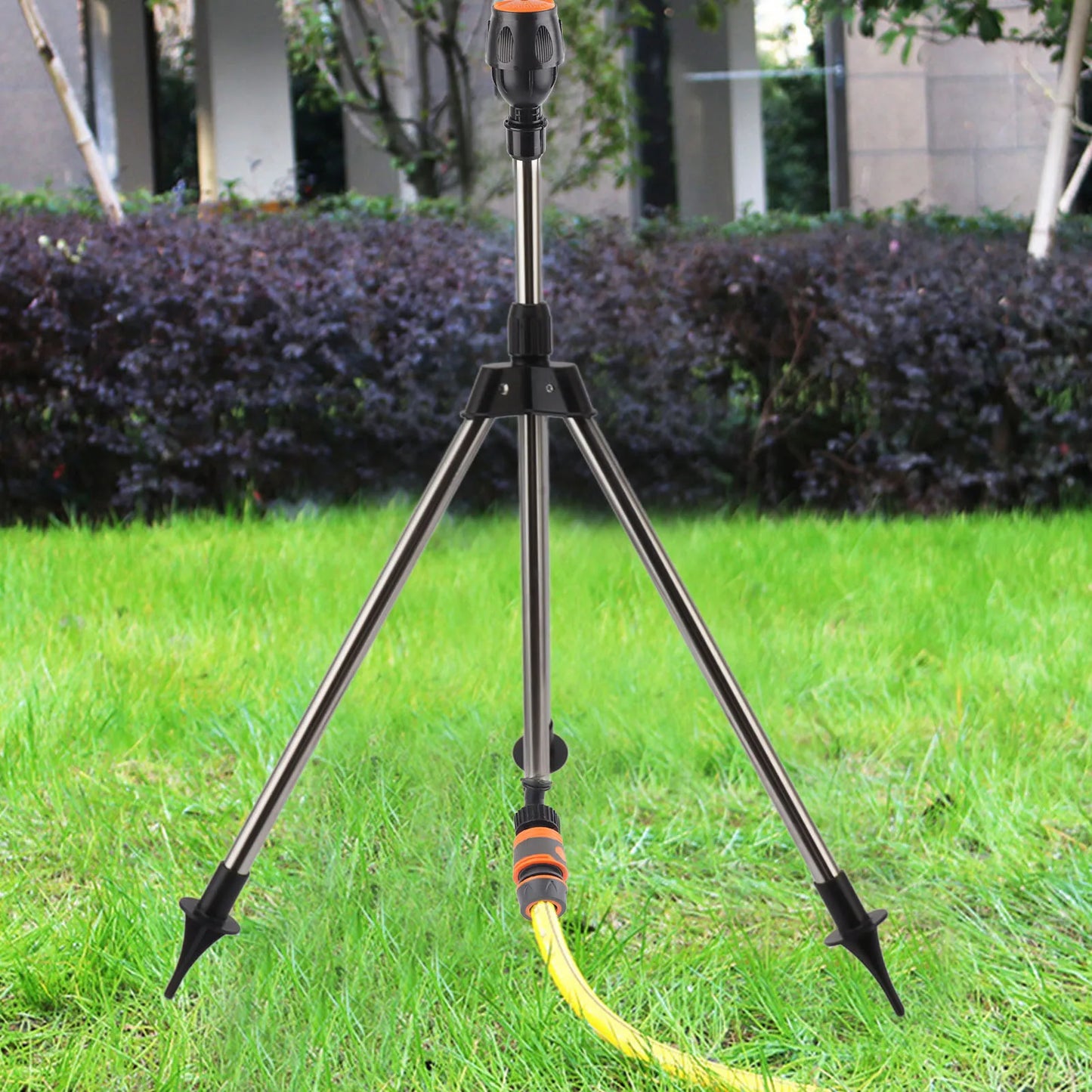 Tripod Sprinkler Automatic 360 Degree Rotating Irrigation Nozzle Agriculture Yard Garden Lawn Watering Tool