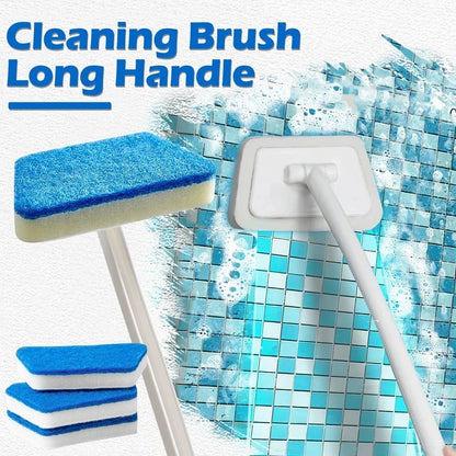 Multi-Functional Long-Handle Bathroom Cleaning Brush