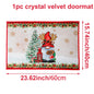 Christmas Door Mat Santa Claus Outdoor Carpet Merry Christmas Decorations For Home 2025 Navidad Xmas Ornament New Year 2026