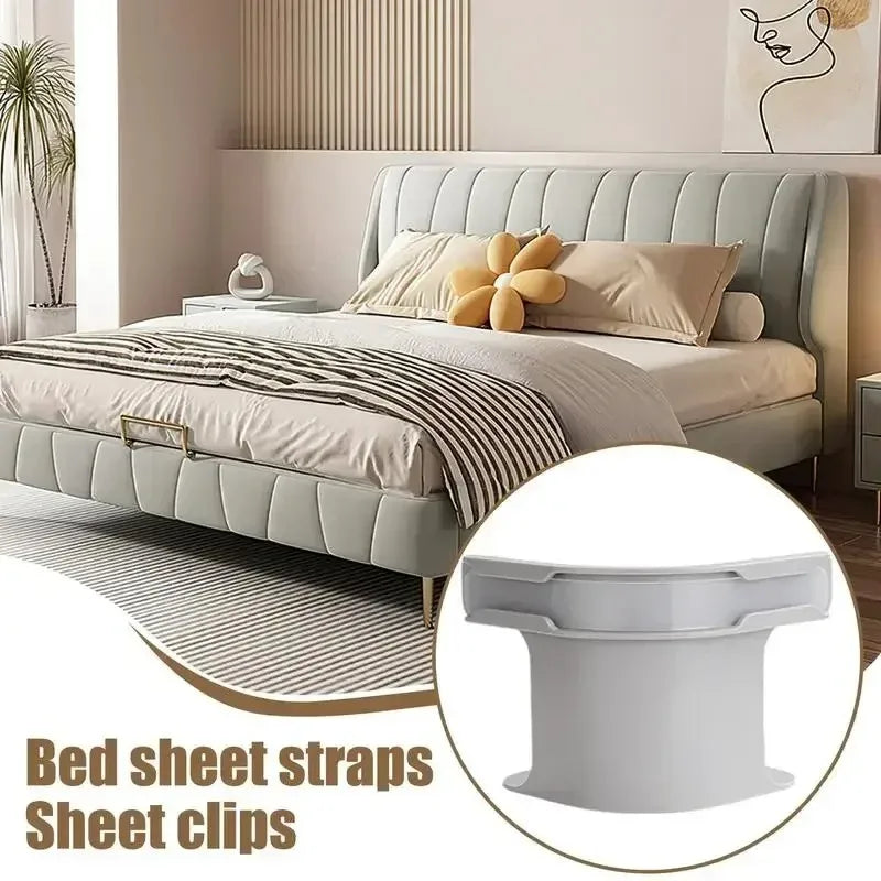 4/8/12Pcs Heavy Duty Bedsheet Corner Tightener Clips High-quality Materials Durable and Reliable Bed Sheet Grippers Protectors