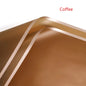 Golden Border Rose Wrapping Paper 5 Pack | Half Transparent Korean Style Gift Packing