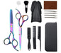 Stainless Steel Hair Cutting Scissors Set For Home Barbershop